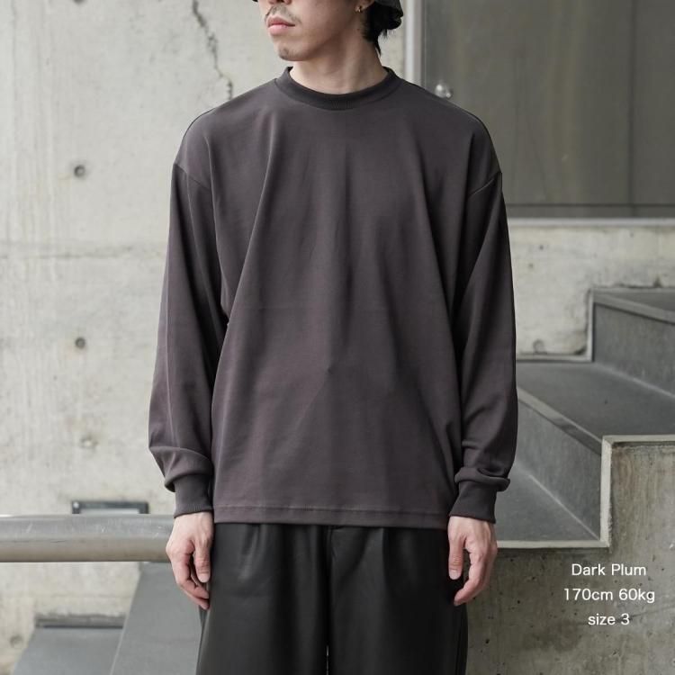 ノノット nonnotte 25aw テーパードオーバーサイズロングスリーブT