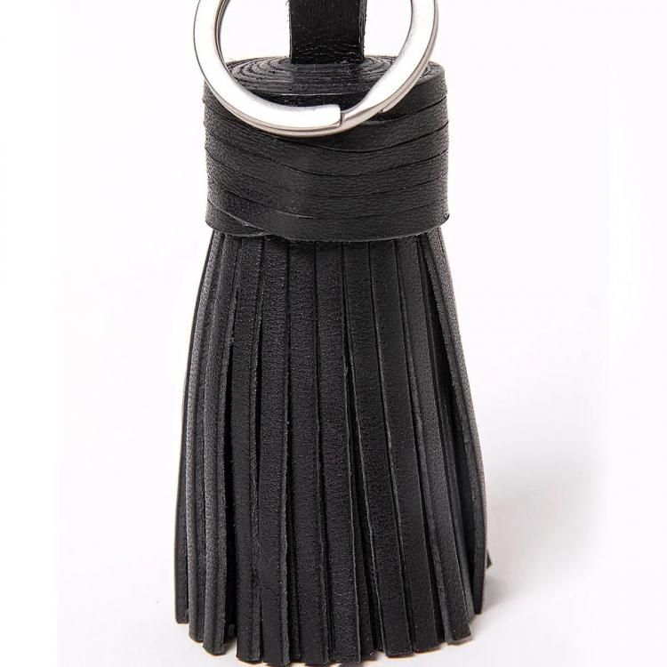 hobo レザー タッセル キーホルダー キーリング ブラック hobo 最大46%☆10/19迄 セール30%OFF ホーボー キーホルダー