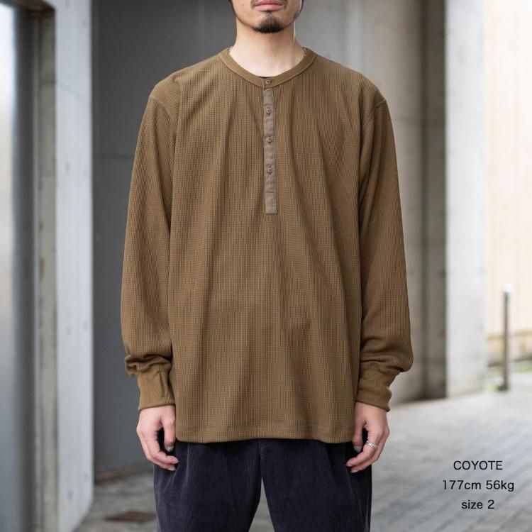 ノンネイティブ nonnative 25aw デュエラーロングスリーブ ヘンリー