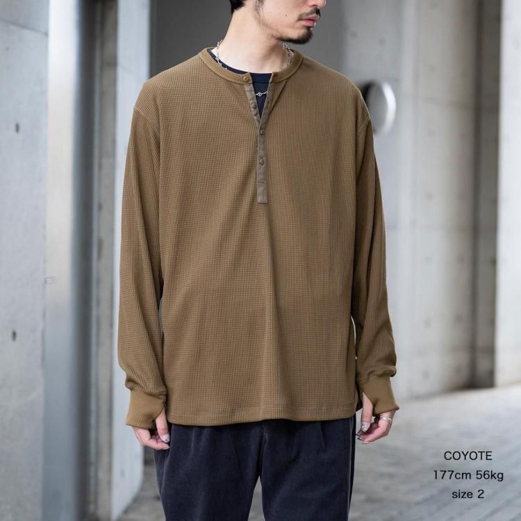 ノンネイティブ nonnative 25aw デュエラーロングスリーブ ヘンリー