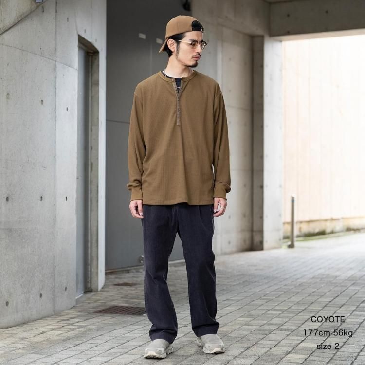 ノンネイティブ nonnative 25aw デュエラーロングスリーブ ヘンリー