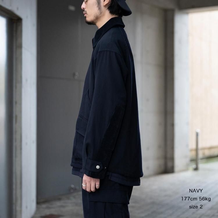 nonnative ウール コート 2 黒 チャコール グレー　ジャケット nonnative ウール コート 2 黒 チャコール グレー ジャケット