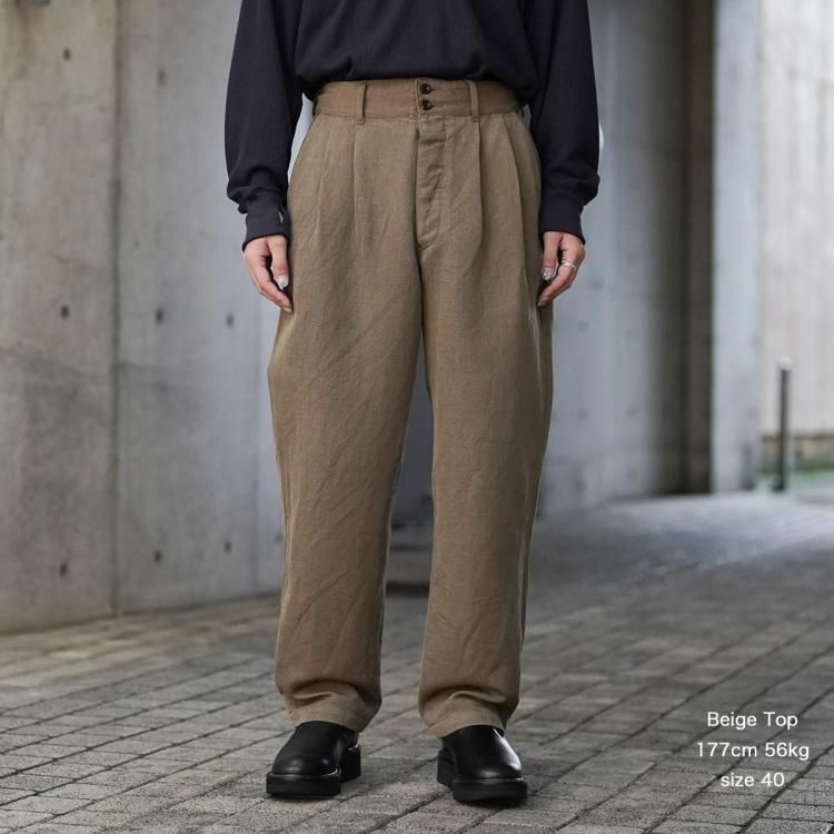 オーベルジュ AUBERGE 25aw フェリックス スラックス FELIX