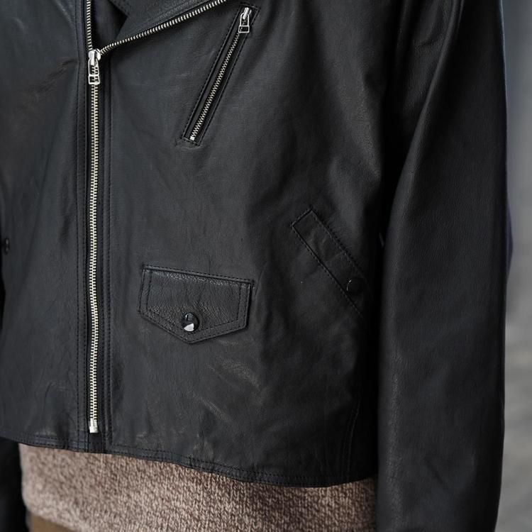 【squidsandwich83 】 LAYER-0 レザー JKT SOLOTEX®︎ 4WAYストレッチ ジップパーカー [全3色] – muta