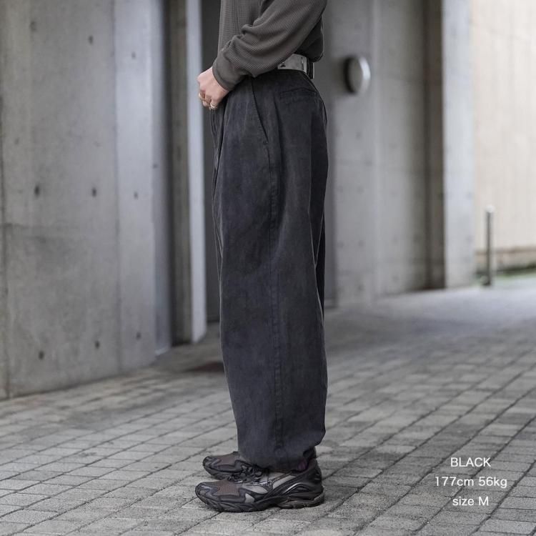 ヴァイナルアーカイブ VAINL ARCHIVE 25AW イージーパンツ Live-pt-d