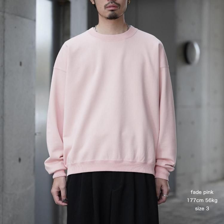 アワサ awasa 25AW クルーネックスウェット スーピマエイジング