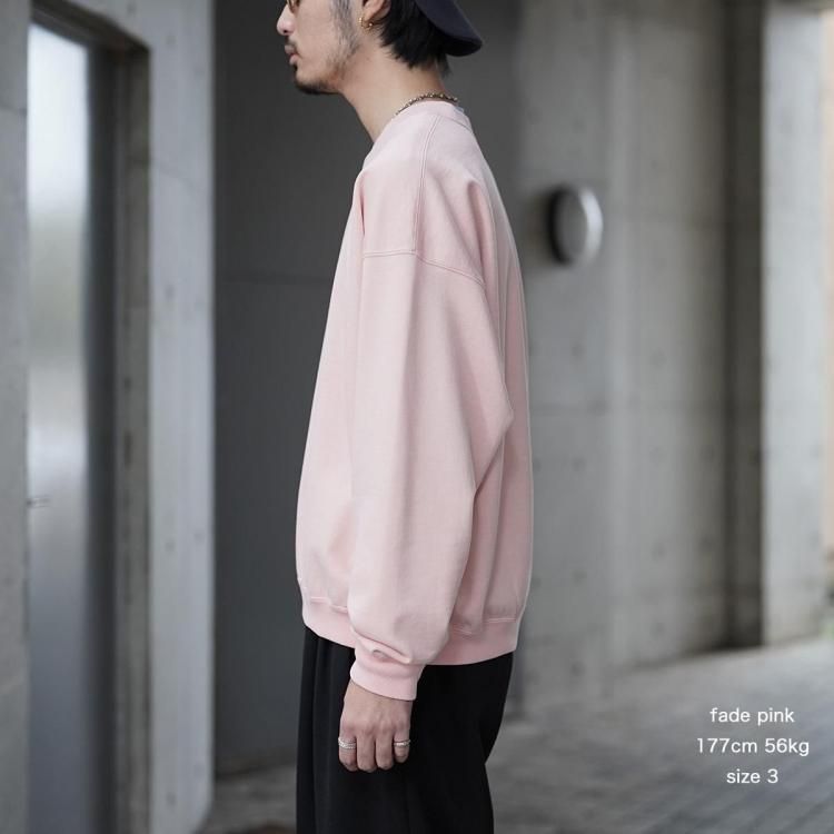 アワサ awasa 25AW クルーネックスウェット スーピマエイジング