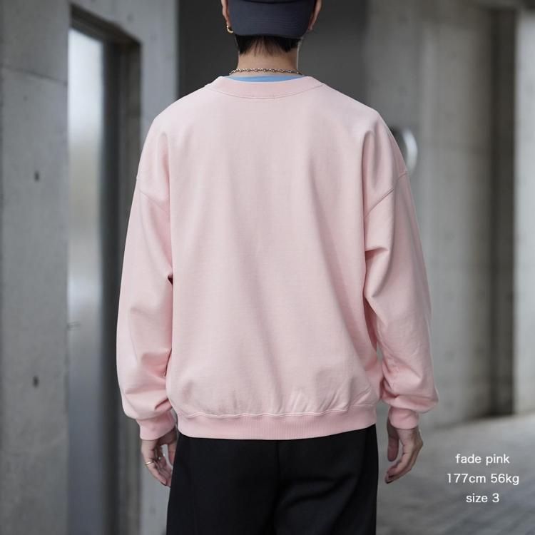 アワサ awasa 25AW クルーネックスウェット スーピマエイジング