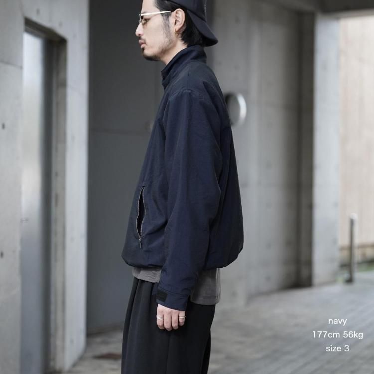 ソフトシルクジャケット アワサ awasa 25AW ナイロンシルクプルオーバージャケット nylon silk