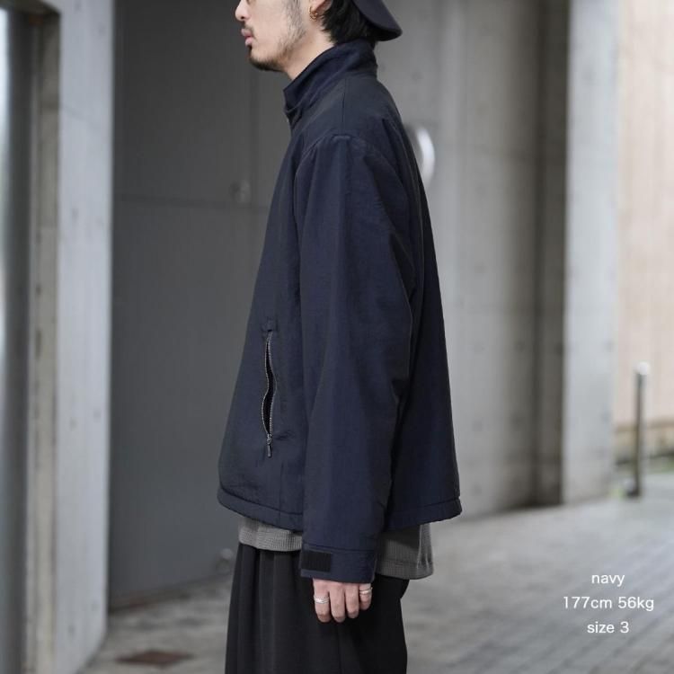 アワサ awasa 25AW ナイロンシルクプルオーバージャケット nylon silk