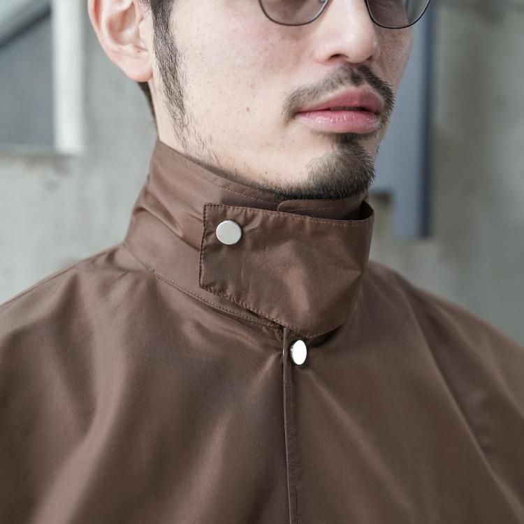マーカウェア MARKAWARE 26ss コーチジャケット シルクタフタ COACH