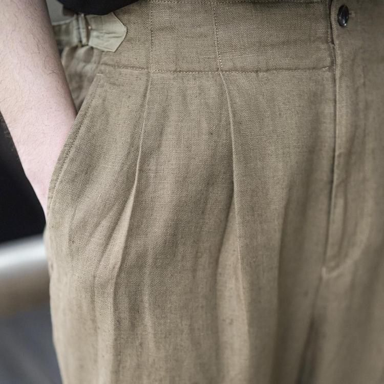 マーカ marka 26SS ツータックミリタリートラウザー TWO TUCK MILITARY