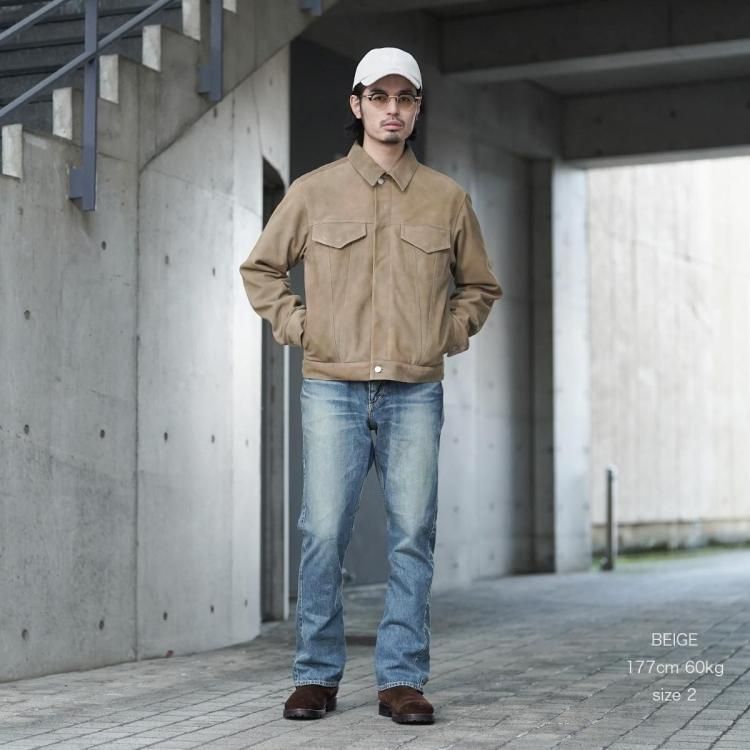 ノンネイティブ nonnative 26ss トラッカーブルゾンゴートレザー