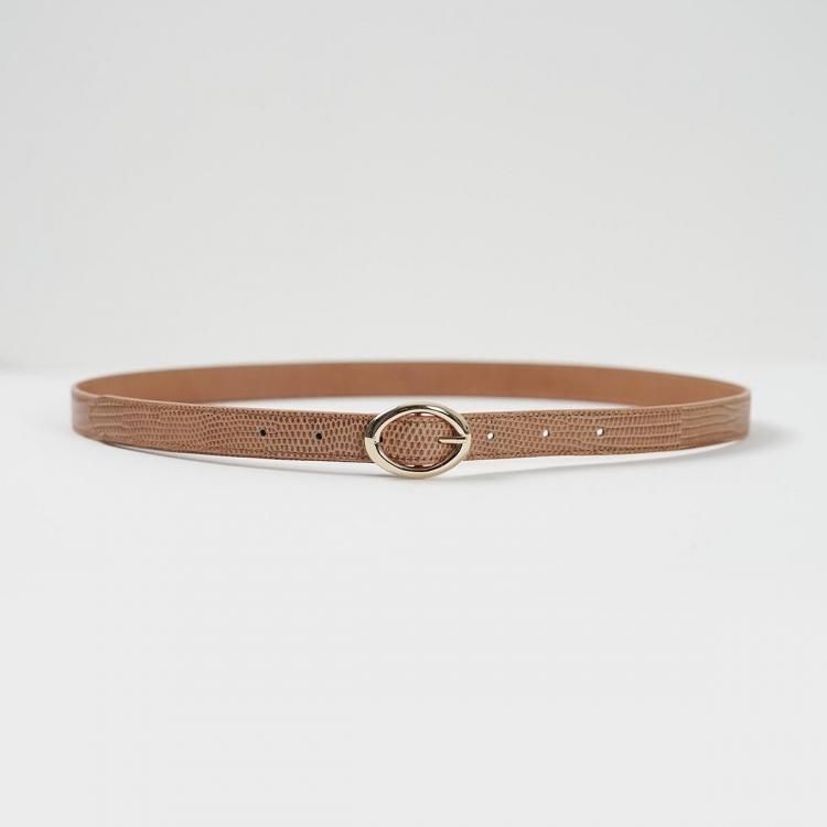 ビソウン BISOWN 26ss リザードオーバルベルト LIZARD OVAL BELT