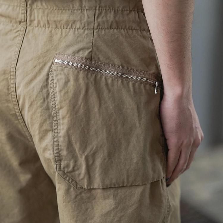 ノンネイティブ nonnative 26ss デュエラーイージーショーツツイル
