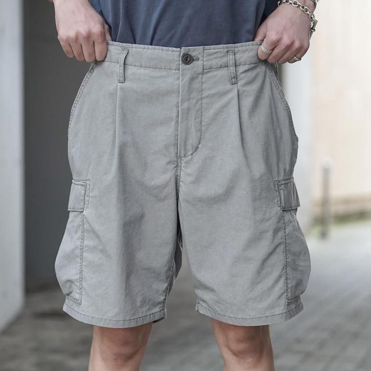 ノンネイティブ nonnative 26ss トゥルーパーカーゴショーツナイロン