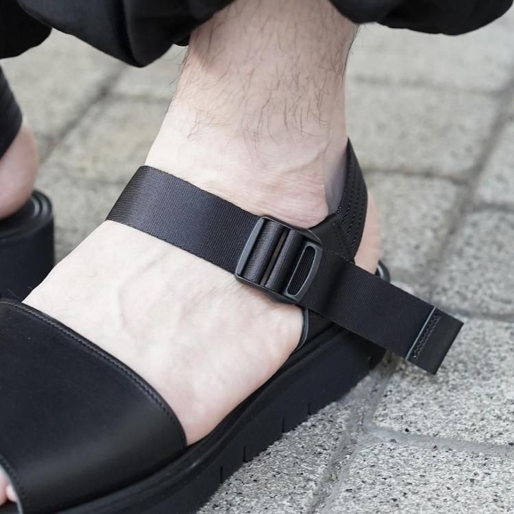 フットザコーチャー foot the coacher 26ss レザーサンダル UTILITY