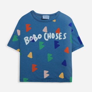 KIDS B.C all over short sleeve T-shirt【BOBO CHOSES】