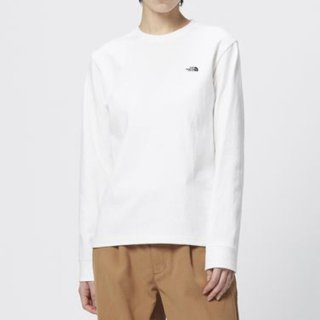 【THE NORTH FACE FAIR 10％OFF】L/S Nuptse Cotton Tee【THE NORTH FACE】