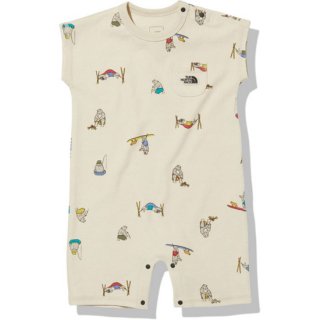 BABY Latch Pile Rompers【THE NORTH FACE】//