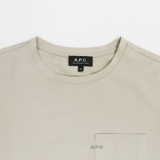 刺繍入りポケットTシャツ【A.P.C. 】