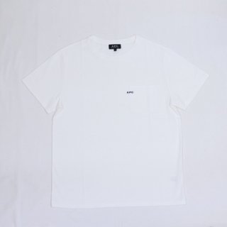 【Import item Fair 10％OFF】UNISEX 刺繍入りポケットTシャツ【A.P.C. 】