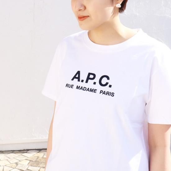 A.P.C. アーペーセー グラフィックプリントTシャツ M 白 日本製