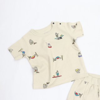BABY S/S Latch Pile Tee【THE NORTH FACE】//
