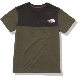 【THE NORTH FACE FAIR 10％OFF】KIDS S/S Color Block Tee【THE NORTH FACE】