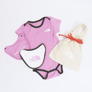 BABY S/S Rompers & 2P Bib【THE NORTH FACE】