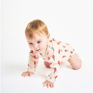 BABY Flowers all over long sleeve body【BOBO CHOSES】