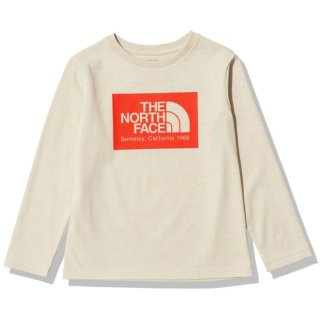 KIDS L/S Field Graphic Logo Tee【THE NORTH FACE】