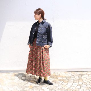 ”Megumi” Liberty Tuck Skirt【Sarahwear】