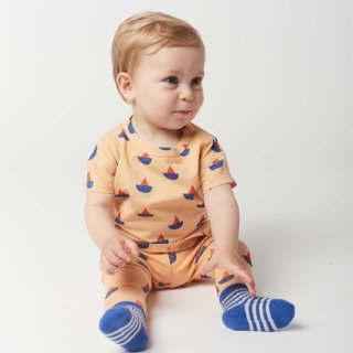 SUMMER SALE 30OFFBABY Sail Boat all over T-shirtBOBO CHOSES//