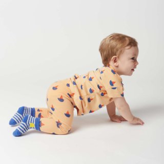 【SUMMER SALE 30％OFF】BABY Sail Boat all over leggings【BOBO CHOSES】//