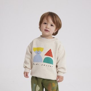 【Import item Fair 10％OFF】BABY Baby Funny Friends sweatshirt【BOBO CHOSES】