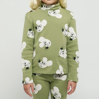 WINTER SALE 30%OFFKIDS Mouse all over turtle neck T-shirtBOBO CHOSES