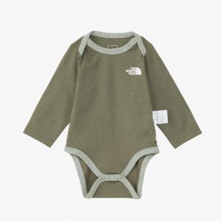 BABY L/S Cotton Rompers【THE NORTH FACE】