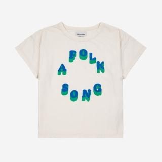 【SUMMMER SALE 30％OFF】KIDS A Folk Song t-shirt【BOBO CHOSES】