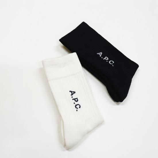 A.P.C. フリツスリフレストレス COEVDF35149 LZZ WILL F ソックス【A.P.C.】