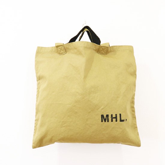 LIGHT COTTON DRILL 2WAY BAG【MHL.】