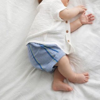 <img class='new_mark_img1' src='https://img.shop-pro.jp/img/new/icons14.gif' style='border:none;display:inline;margin:0px;padding:0px;width:auto;' />BABY Denim stripe baby shortsmy little cozmo