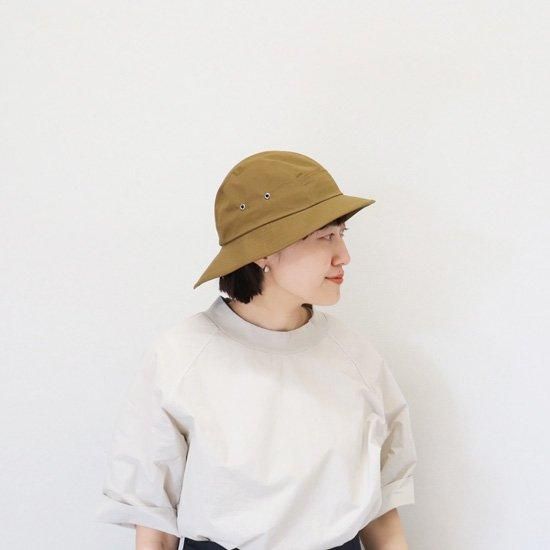 DENSE COTTON NYLON ハット【MHL.】