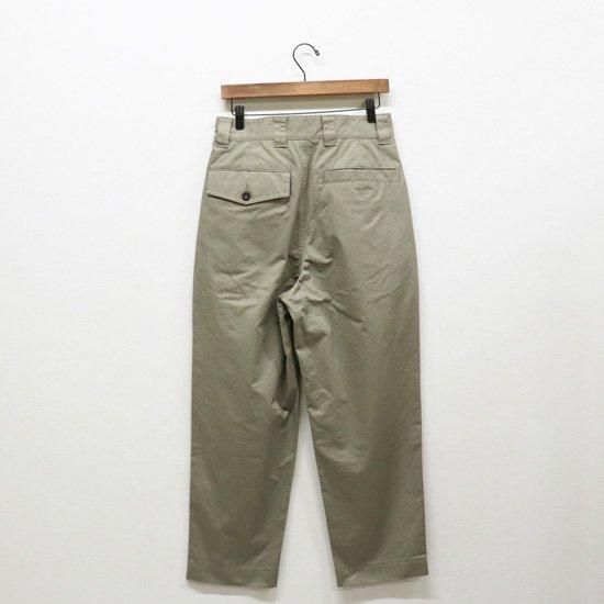 極美品 MHL WASHED CHINO COTTON PANTS 3 ベージュ MHL./WASHED CHINO COTTON PANTS (BEIGE)