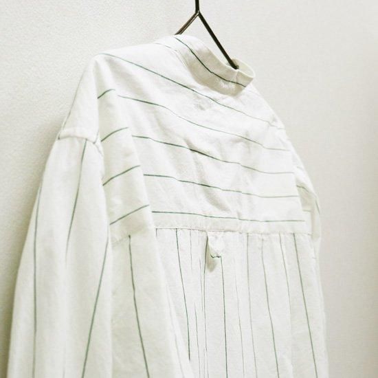 WORKWEAR STRIPE COTTON SHIRTING【MHL.】