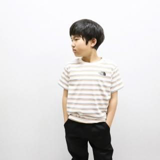 KIDS S/S Border TeeTHE NORTH FACE