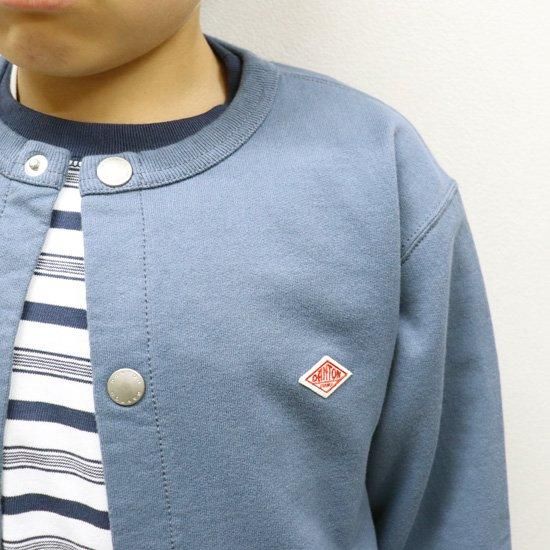 オールドイングランド　クルーネック　コットンカーディガン　グリーン　36 オールドイングランド クルーネック コットンカーディガン