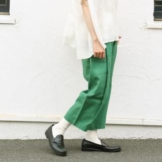 tuck linen pantsFABRIQUE en planete terre
