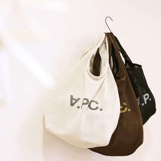 シロナガスクジラ 　A.P.C. メッシュトートバッグ Rebound シロナガスクジラ 様専用 A.P.C. メッシュトートバッグ Rebound
