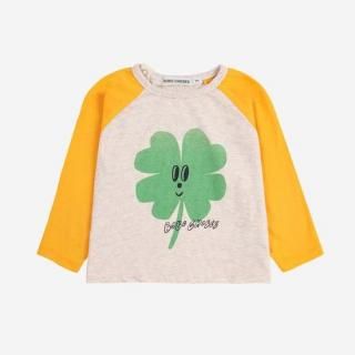 <img class='new_mark_img1' src='https://img.shop-pro.jp/img/new/icons14.gif' style='border:none;display:inline;margin:0px;padding:0px;width:auto;' />BABY Lucky Clover T-shirtBOBO CHOSES